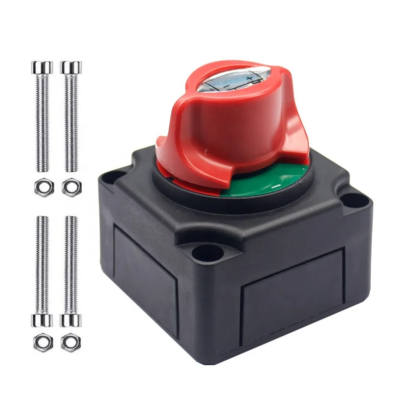 

12V-60V 100A-300A Battery Selector Isolator Disconnect Rotary Switch Cut Car Auto RV Marine Boat