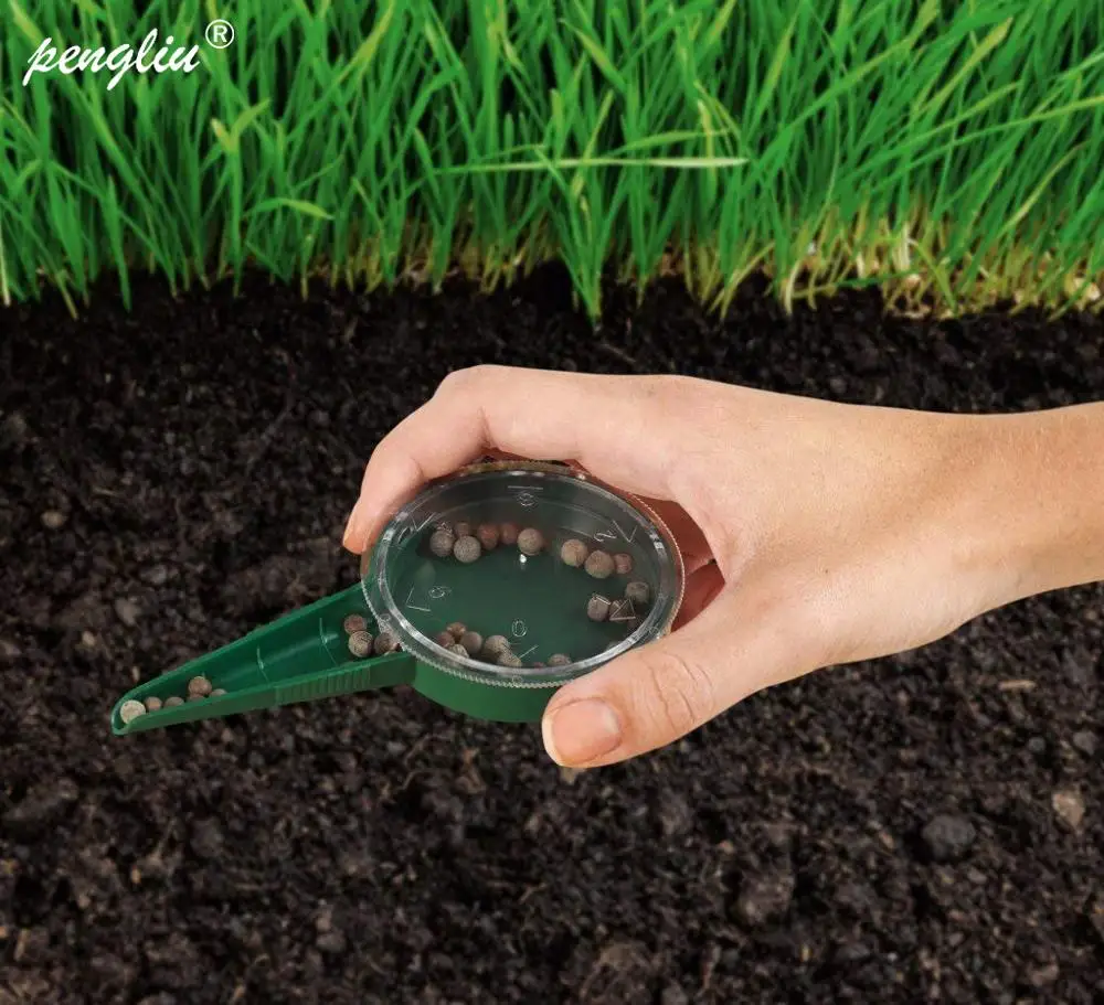 

Planter seeder Garden Plant Seed Dispenser Sower Planter Seed Dial 5 In 1 Adjustable Size Disseminator Sower Planter Starter