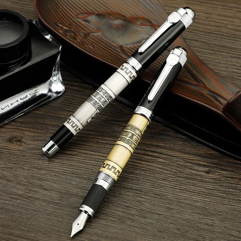 Fountain Pen Jinhao High Quality Ink Pen Business Office Supplies Write Word Pens Gift Feather Calligraphy pen Luxury pluma