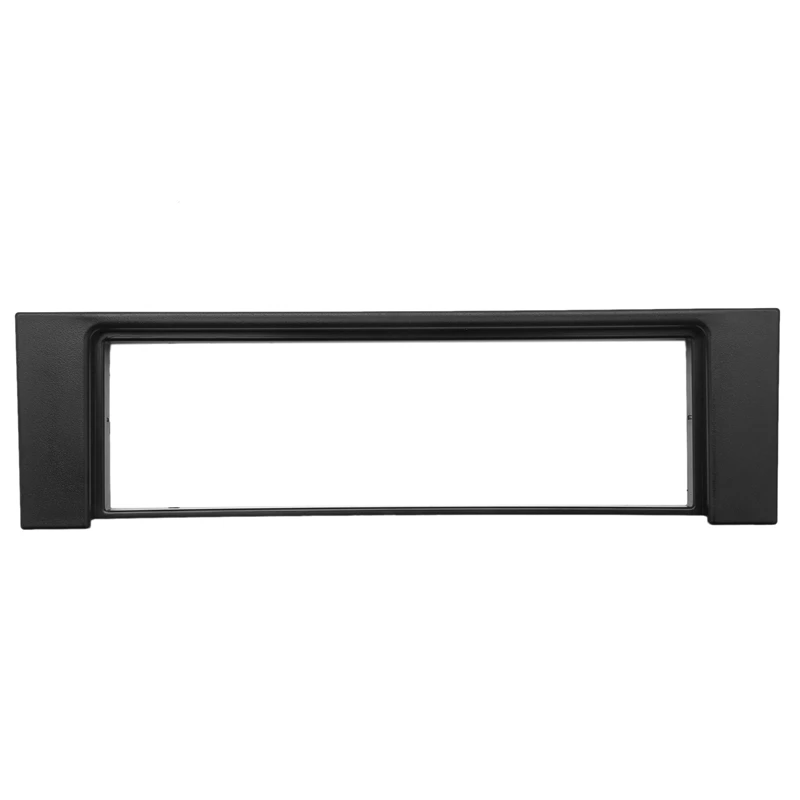 Adaptador de marco de placa de Panel de salpicadero de Radio estéreo de coche 1 Din para A U D I A4 B6 2000-2006, embellecedor Interior de coche