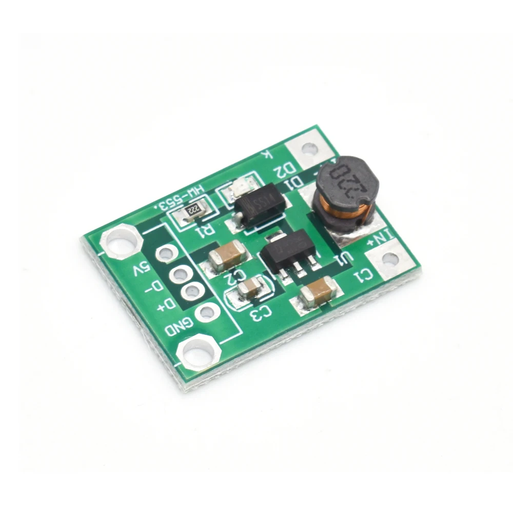 600mA DC-DC Mini zwiększona moc modułu 1-5V do 5V Step-Up Boost Converter — zdjęcie 6