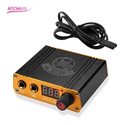 LED Digital Display Tattoo Power Supply Cable Tattooing Permanent Makeup Equipment Set for Tattoo Pen Machine