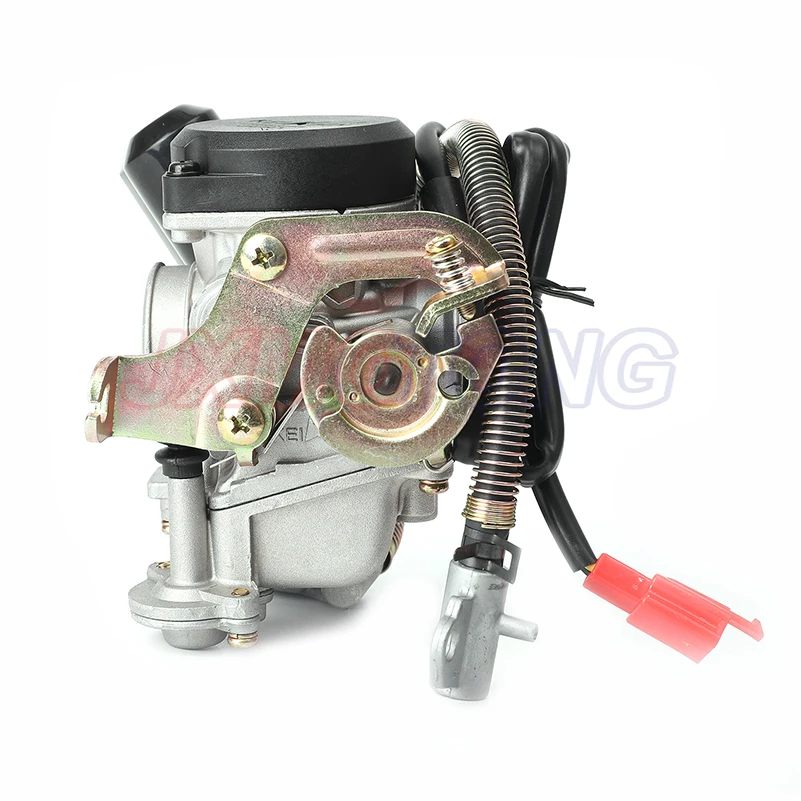 PD18J 18mm Big Bore Carb CVK Motorcycle Carburetor for Chinese GY6 50cc 60cc 80cc 100cc 139QMB 139QMA Scooter Moped ATV Go-Kart