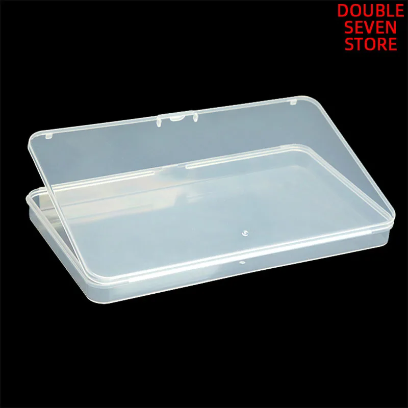 Outside 18.9*11.2*1.7 cm PP Plastic Box Transparent Storage Box