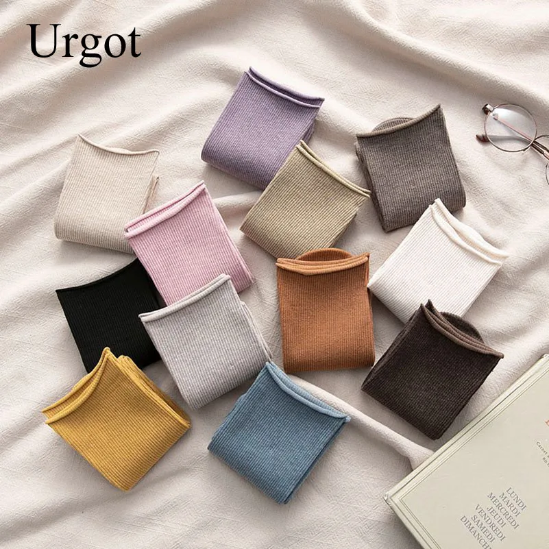 

Urgot Long Socks Women Color Women Fashion Socks Cotton Wild Deodorant Comfort Brief New Elastic Breathable Motion Socks Women