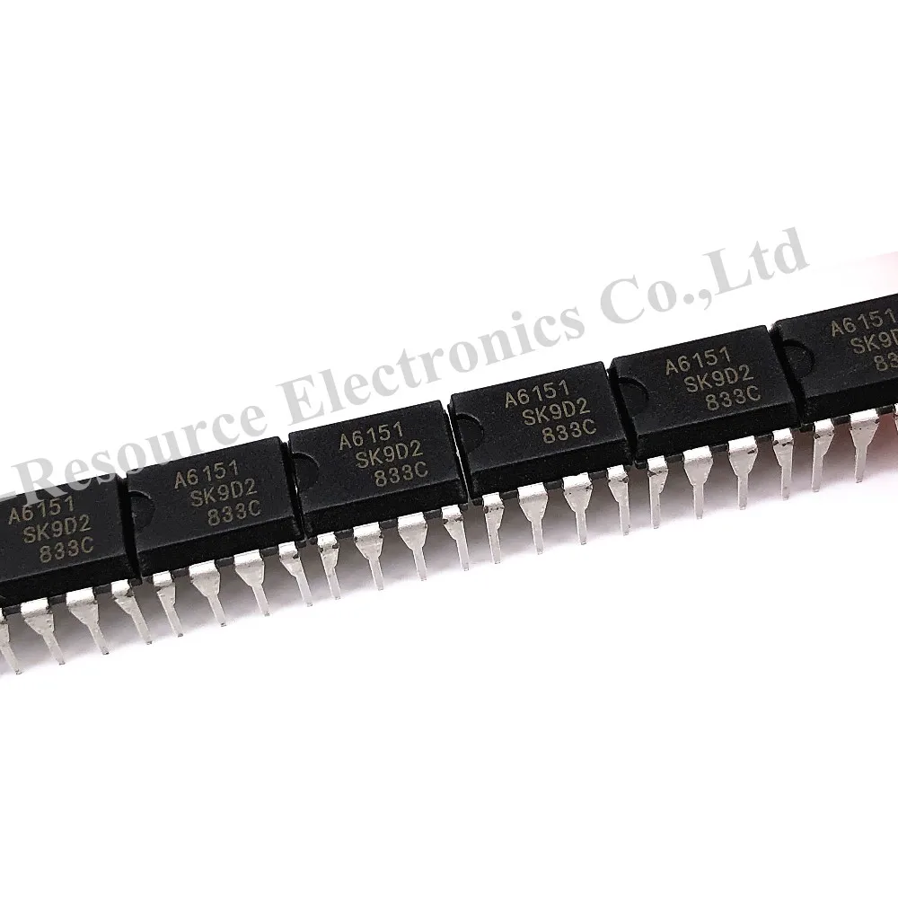 (10 قطعة) STR-A6151 DIP-7 A6151 DIP الطاقة IC للتبديل نوع PWM