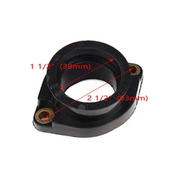 Motorcycle Carburetor Joint Intake Manifold Rubber Boot Adapter For Kawasaki KLX250 KLX250S KLX250DE KLX250SF KLX250SR KLX300R