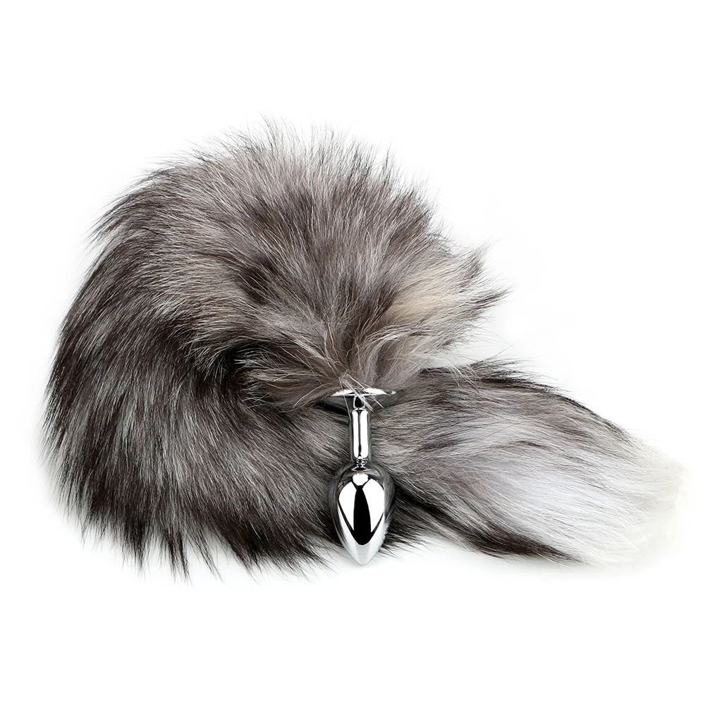 Sex Toys Metal: A Real-World Review of the 25mm Fox Tail Anal Plug for  Couples and Solo Use