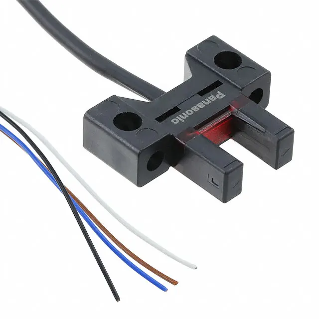 

Photoelectric Sensors PM-K45-P-C3 alternative PM-K44P-C3 Optical Sensor Through-Beam 0.236" (6mm) Module, Wire Leads, Slot Type