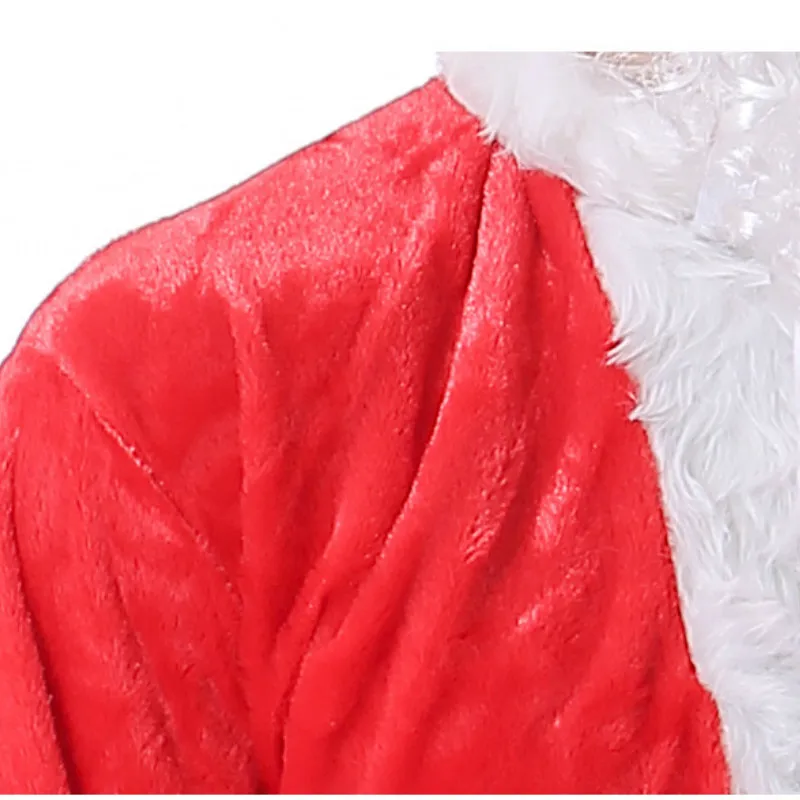 Best-selling Christmas Carnival Party Performance Costume Suit Adult Santa Claus Role-playing Party Costume Halloween Costume