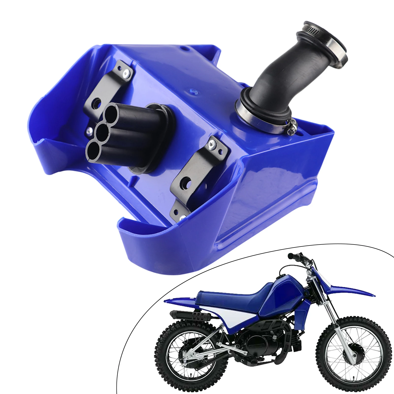 Blue Air Box Filter Assembly for Yamaha PW80 PW 80 PEEWEE 80 Y-ZINGER Pit Dirt Bikes ATV