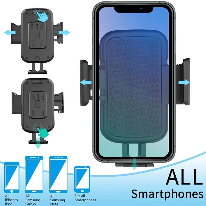 Car Cup Holder Cellphone Mount Stand for Mobile Cell Phones Adjustable Car Cup Phone Mount for Huawei Samsung
