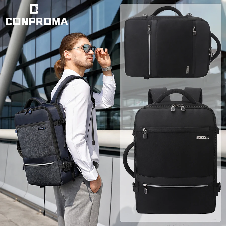 Laptop Handbag Men's Backpack Business Computer Bag Schoolbag Multi-functional Shoulder For Macbook Air Pro Huawei Lenovo Xiaomi