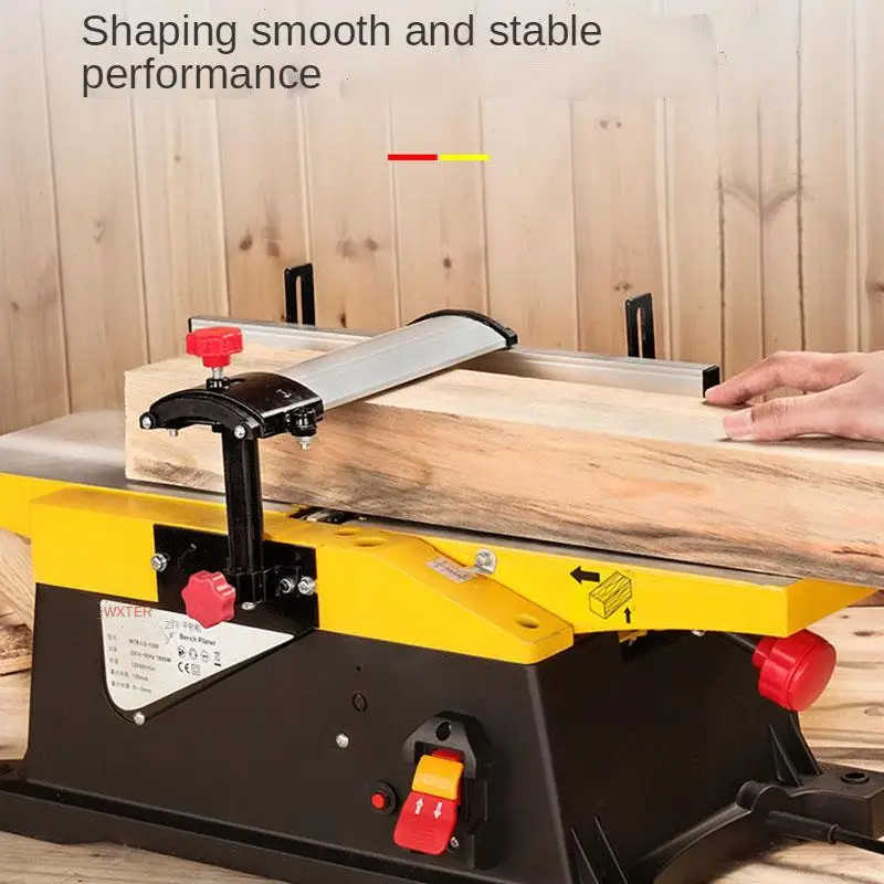 Multifunctional Electric Planer Woodworking Electric Planer Desktop Power Tool Small Household Power Tools Wood Carving Center N