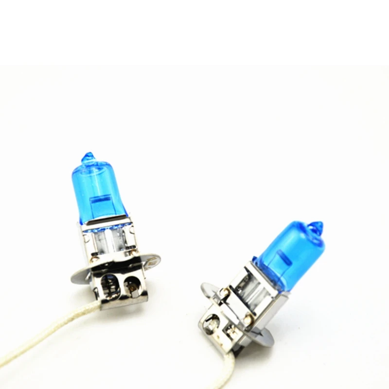 HOD Super Bright Halogen Bulbs H1 H3 H4 H7 H11 9005 HB3 9006 HB4 55W 100W 12V 6000K Car Headlight Fog Lights Driving Lamp White