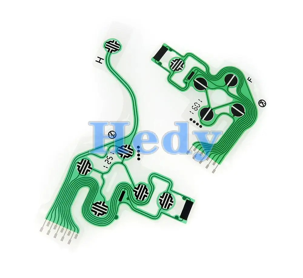 100pcs Conductive Film Keypad Flex Cable PCB Buttons Ribbon Circuit Board For PS4 4 Pro Slim JDM JDS 001/011/030/040/050