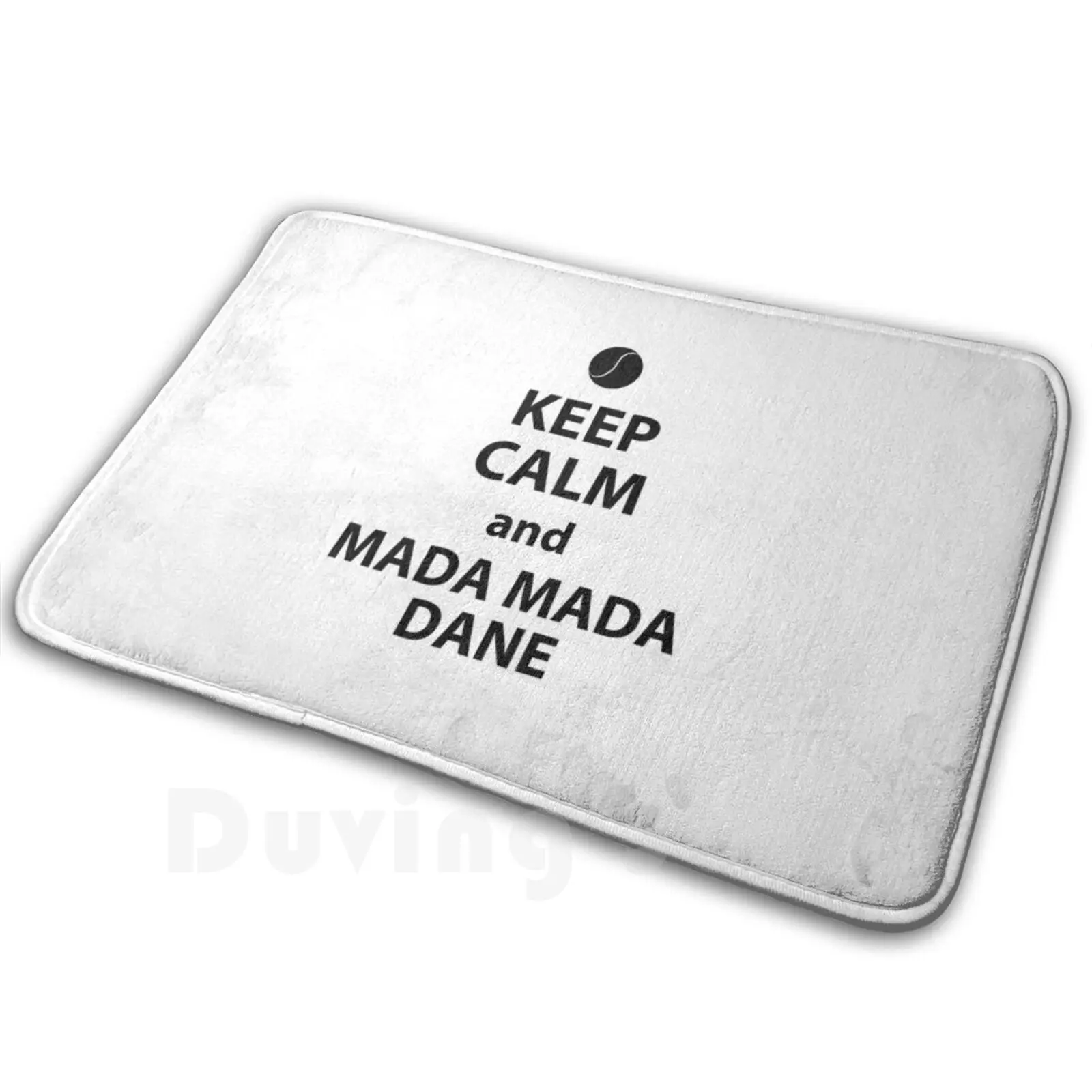 Keep Calm And Mada Mada Dane Carpet Mat Rug Cushion Soft Keep Calm Mada Dane Anime Japanese Lot Learn Prince Tennis