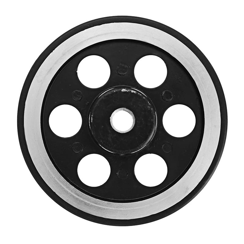 65mm 95mm Hole Diameter Metal Wheels for Smart Robot Chassis Car