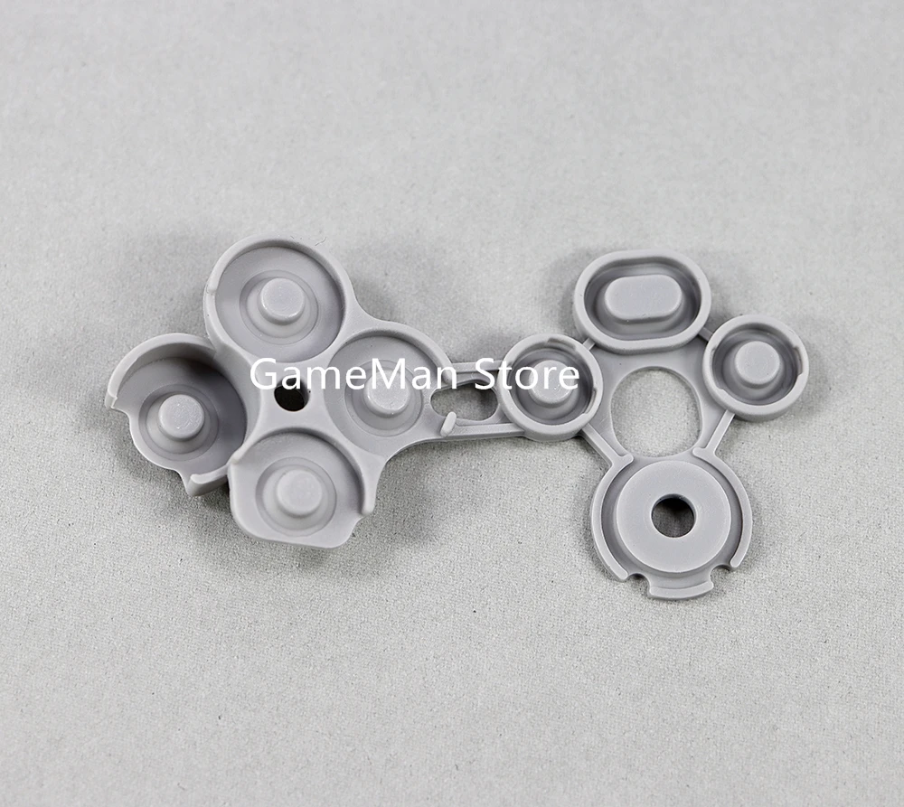 60 Stück Konsolen-D-Pad-Gummiknöpfe für Xbox S X XSX XSS Original grauer Silikon-Leitgummi für Xbox Series S X Controller