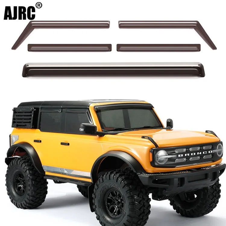 For Traxxas Trx-4 92076-4 Bronco Window Protection Sheet 1/10 Simulation Climbing Car Rain Cover Window Protection Water Curtain