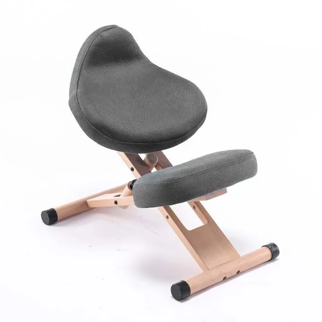 

Fashion Simple Upgraded Version Ergonomic Kneeling Chair Modern Solid Wood Knee Office Stool Sitting Posture Correction Chair