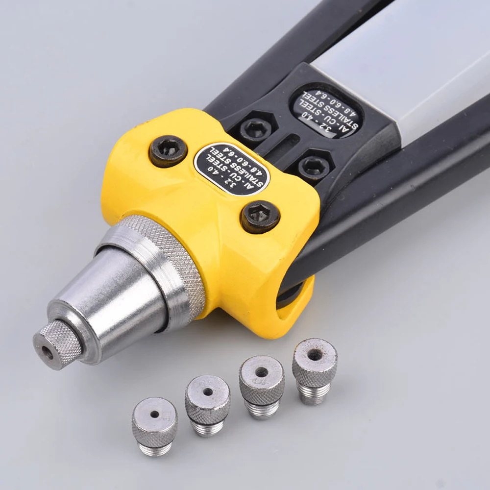 Hand Riveters Blind Rivet Guns Driver Manual Riveter Gun Tool Easy Use Home DIY Tools Riveting 2.4mm 3.2mm 4.0mm 4.8mm Rivet-Gun