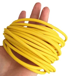 5/10m Rubber Latex Tube Antifreeze for Slingshot 4070 Yellow Powerful Outdoor Catapult Fitness Hunting Accessories