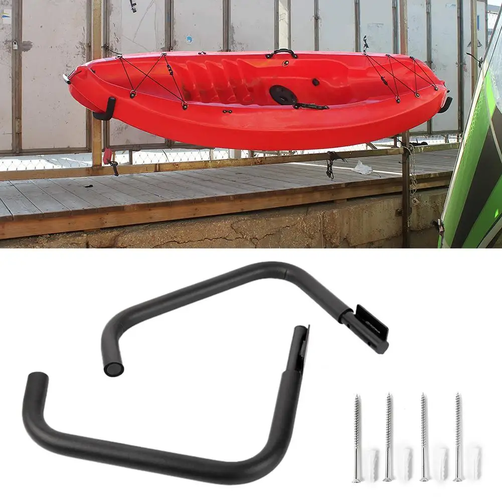 Paddle Board Rack Heavy Duty Garage Storage Powder Coated SUP Kayak Wall Mount Storage With 45 KG Capacity In Garage Patio P