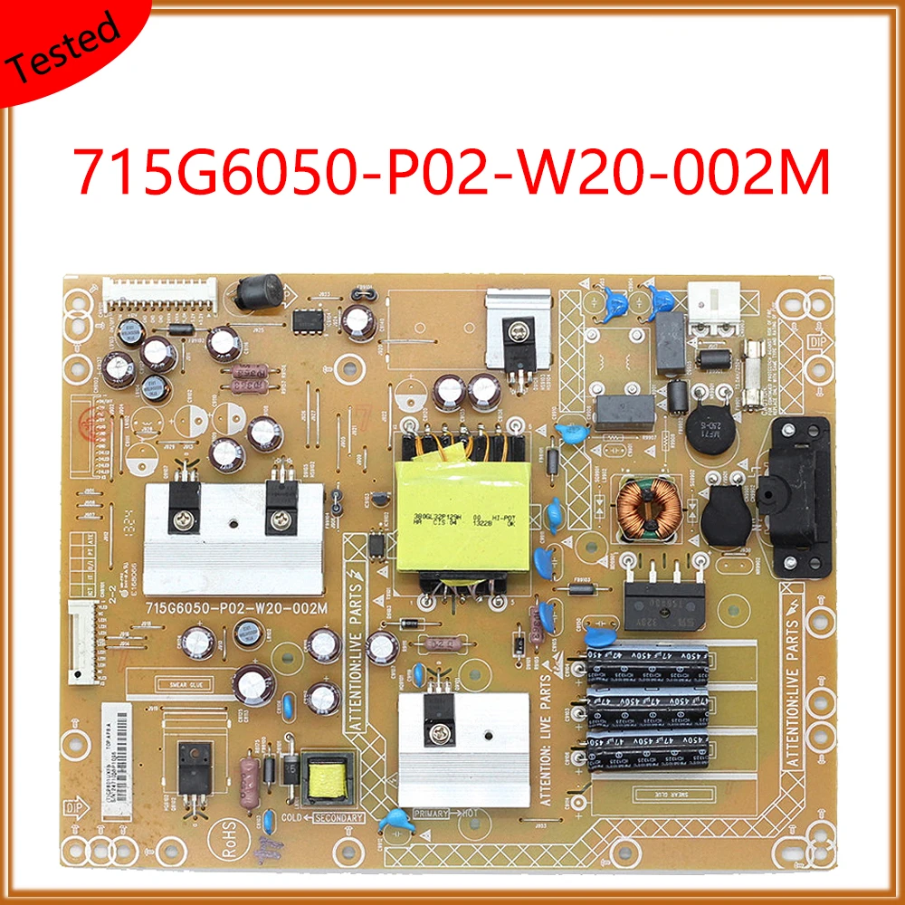 

715G6050-P02-W20-002M Power Supply Board For TV Power Card Professional TV Parts Power Supply Card Original Power Support Board