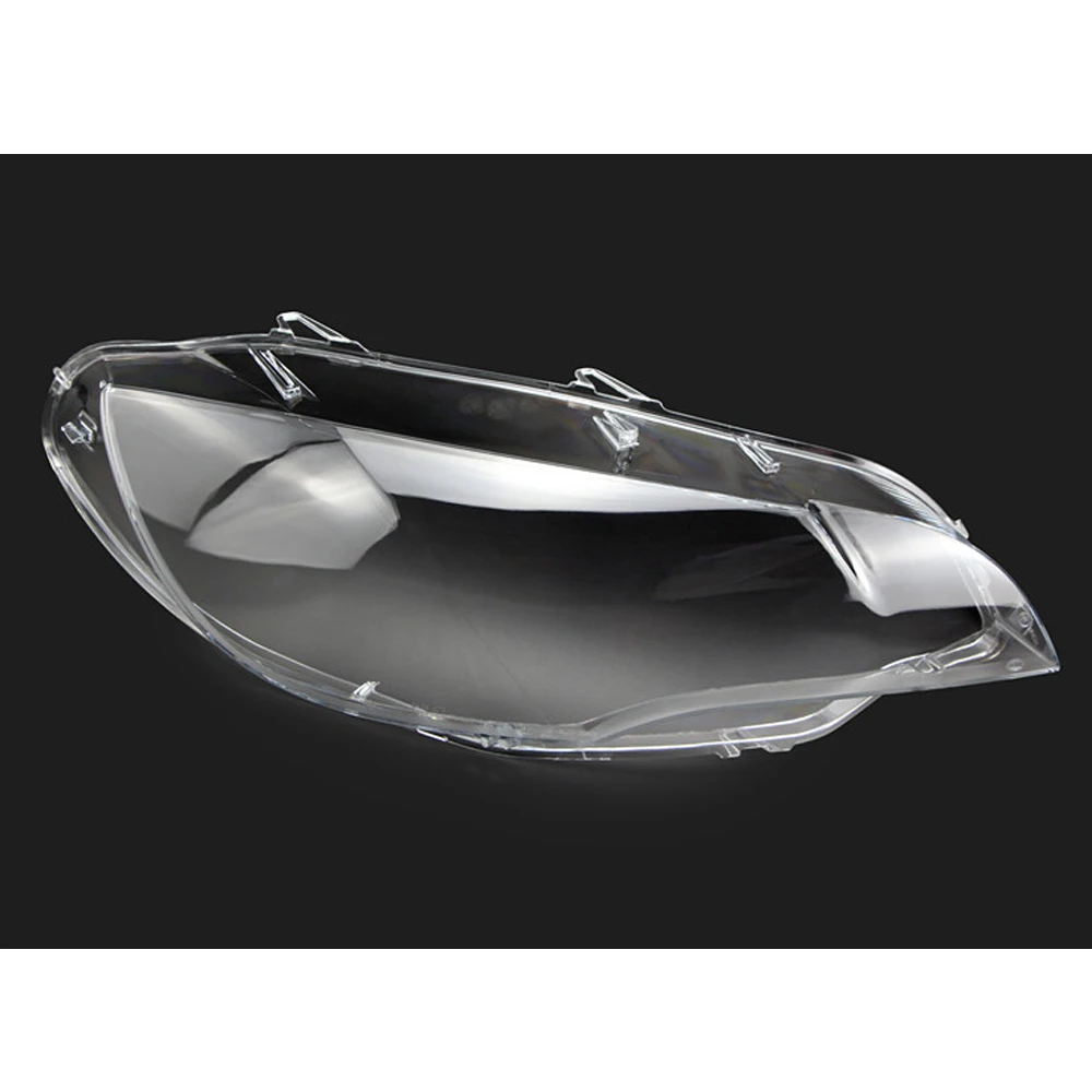 For BMW X6 E71 2008-2014 Car Front Headlight Cover Lens Glass Headlamps Transparent Lampshad Lamp Shell Masks