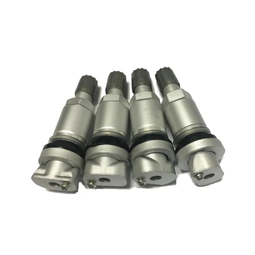 4 szt. TPMS-12 monitorowanie ciśnienia czujnik systemu opony bezdętkowe ze stopu zawory do opon trzpienia do Land Rover Volvo Chrysler VW CITROEN
