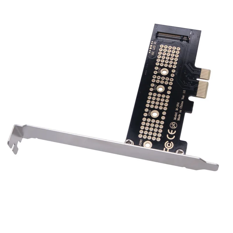 M.2 NVME PCIE Adapter NVME M2 Adapter NVME SSD PCI Express Karte M Schlüssel zu PCIE 3,0 X4 Adapter für 2230 2242 2260 2280 VOLLE GESCHWINDIGKEIT