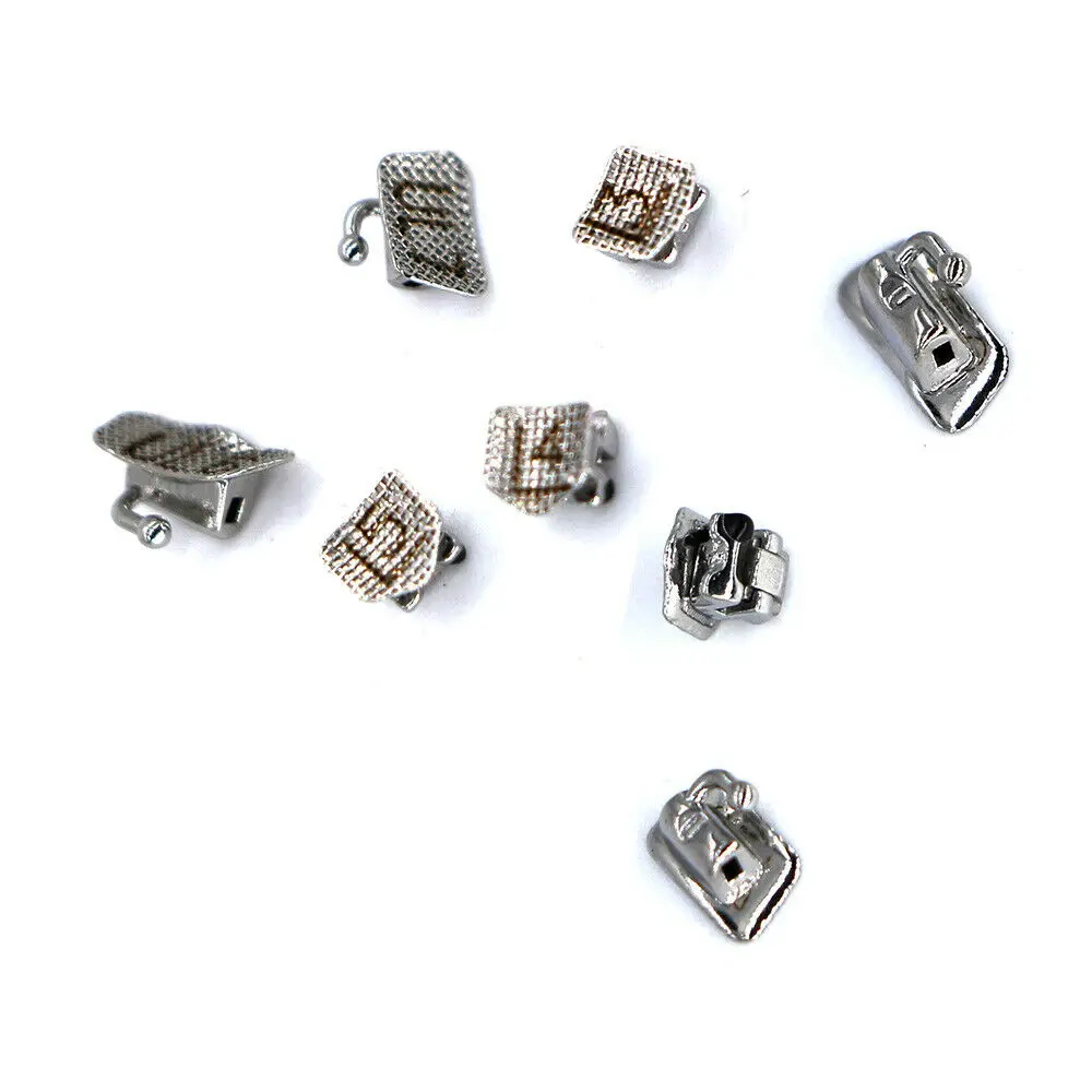 Dental Braces Teeth Brackets Self-ligating Roth 022 345 Hooks With Tool Dentistry Orthodontics Appliance ORMAER Dentistry