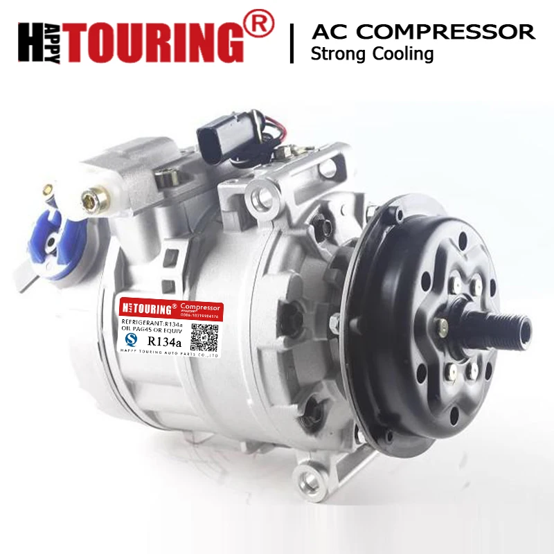 AC Compressor for VW Touareg 2004 2005 2006 2007 2008 7H0820805E 7H0820805C 7H0820805F 7H0820805G 7H0820805H 7H0820805J