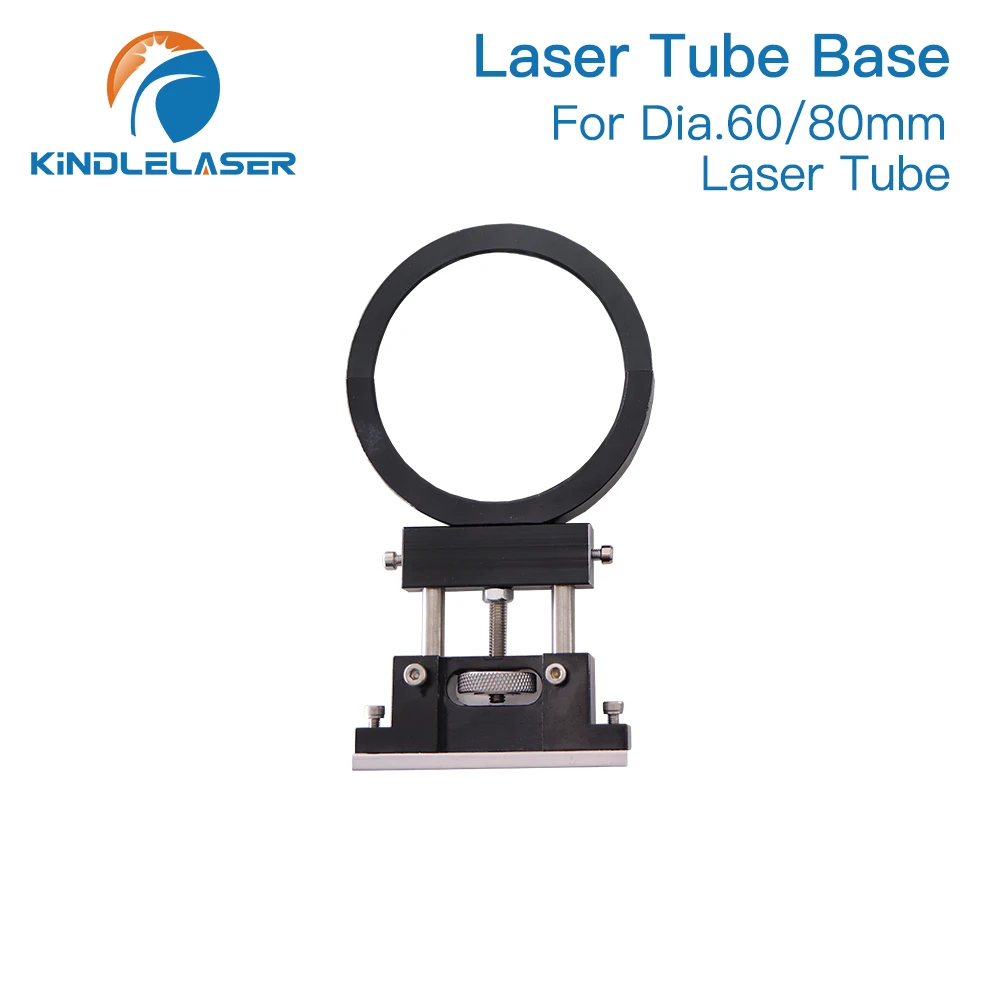 Diametro 60/80mm del supporto del supporto del tubo del Laser di Co2 del metallo di KINDLELASER per la tagliatrice dell'incisione Laser