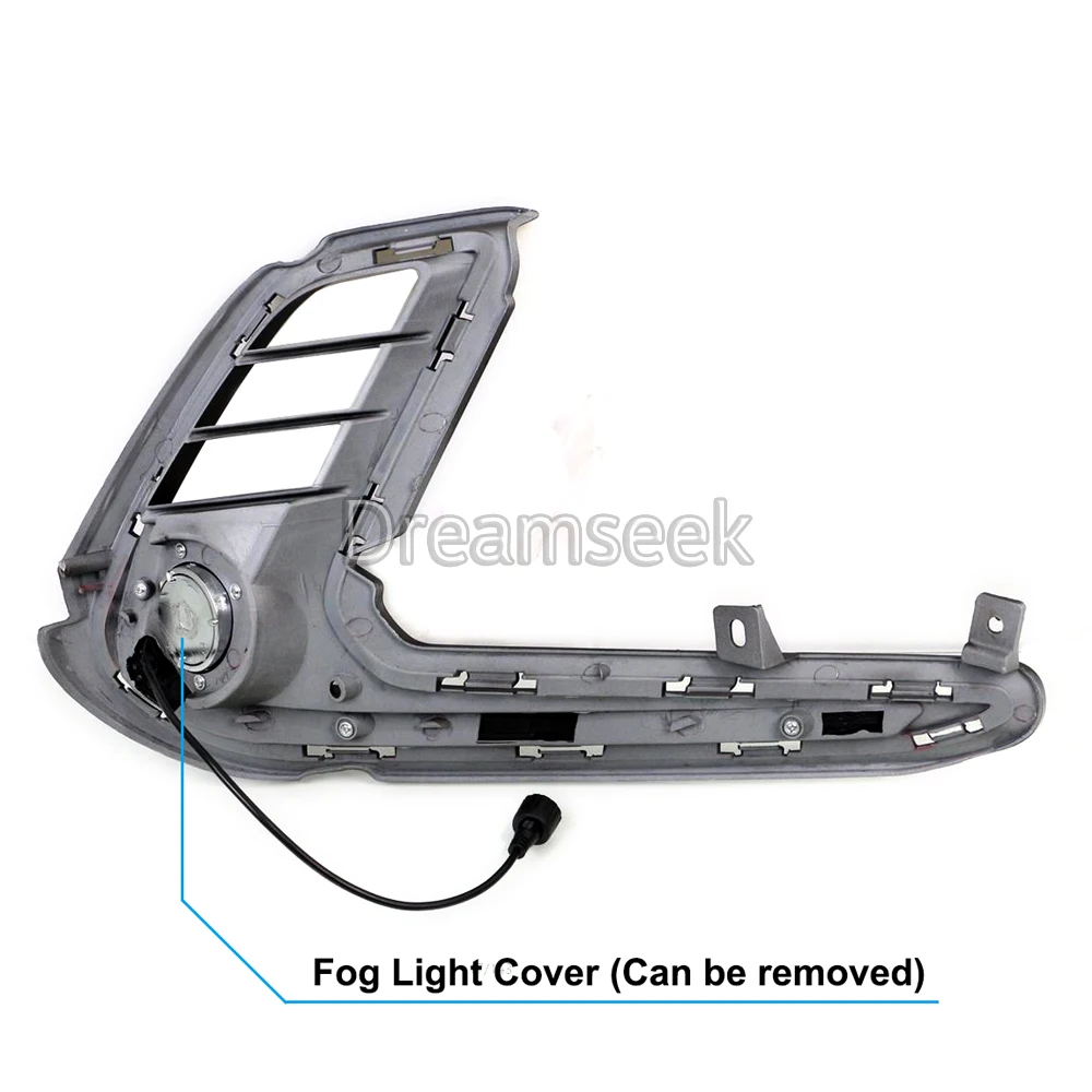 LED DRL Day Light for Hyundai Elantra Avante AD 2016 2017 Daytime Running Light Driving Fog Lamp with Turn Signal