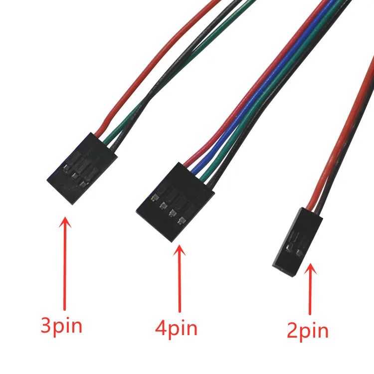 

3d printer 70cm 3pin female to jumper wire dupont cable