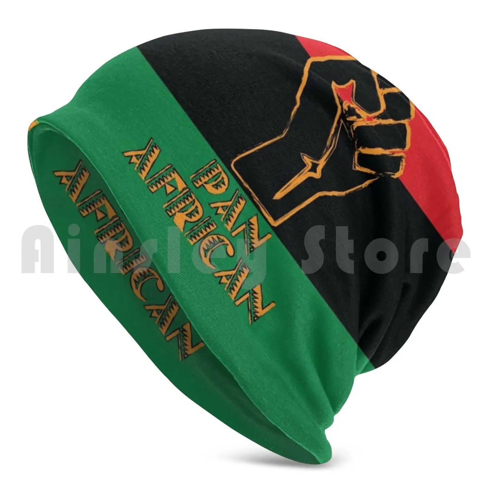 Pan-African Beanies Knit Hat Hip Hop Pan Africanism Africa African Black Power Pan African African American