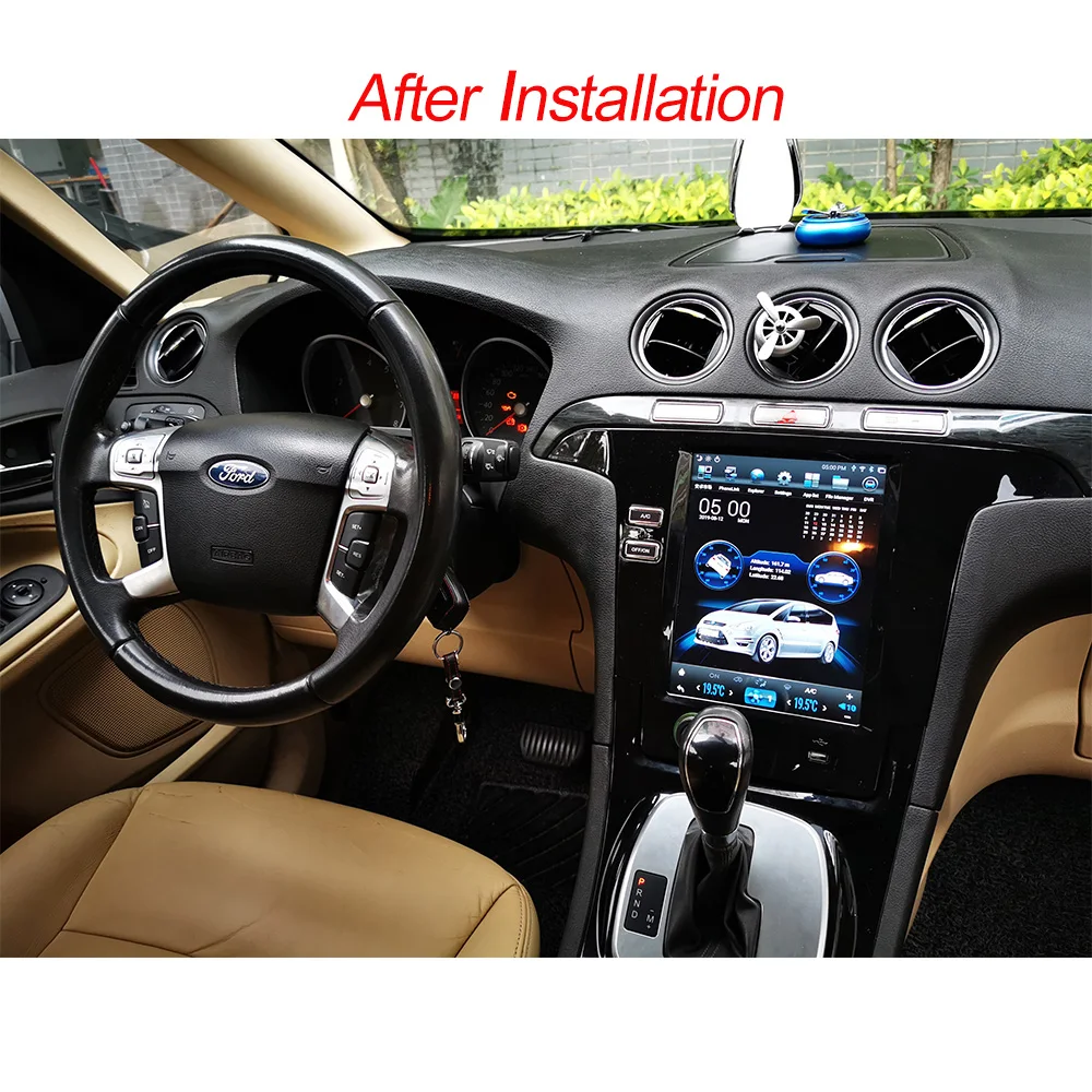 For Ford S-Max Galaxy 2007-2015 Android Radio Car GPS Navigation Multimedia Player PX6 Auto Stereo Audio Screen