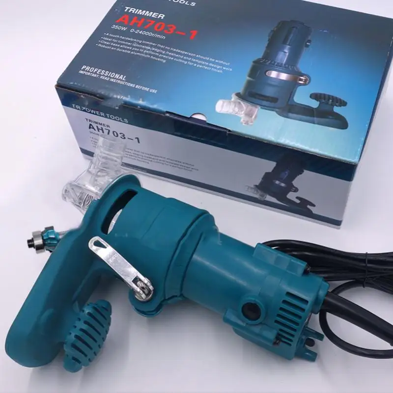 220V 350Wไฟฟ้าTrimmerไม้ขอบแถบPvcขอบแถบแถบตรงCurveรูปพิเศษChamfering Arc Milling