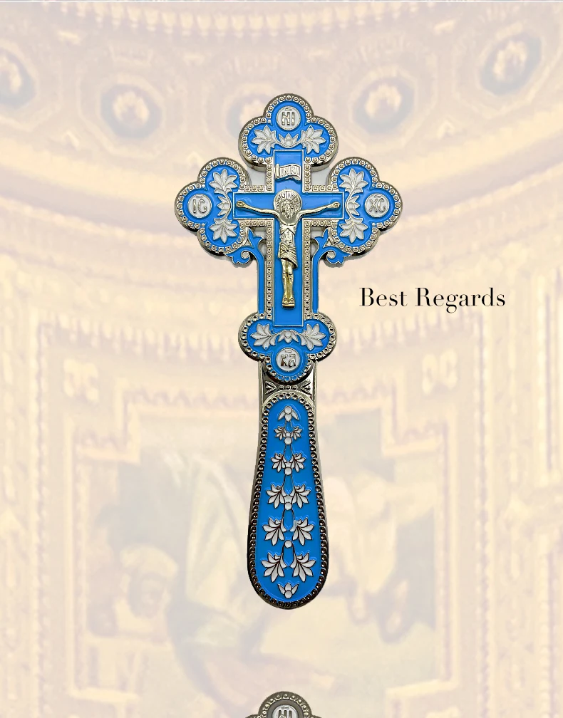 orthodox church Beste Grüße 2021 Orthodoxe Segen Kreuz Kirche Dekoration Orthodoxe Kreuz Kreuz Ornament Katholischen Decor Orthodoxe Hand Kreuz – Detail 5