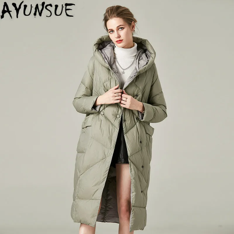 

Women's Down Jacket Women Coat Female Long Winter Jacket Fashion Clothes Casual 2020 Casaco Feminino Inverno Fsz-19091 Pph1149