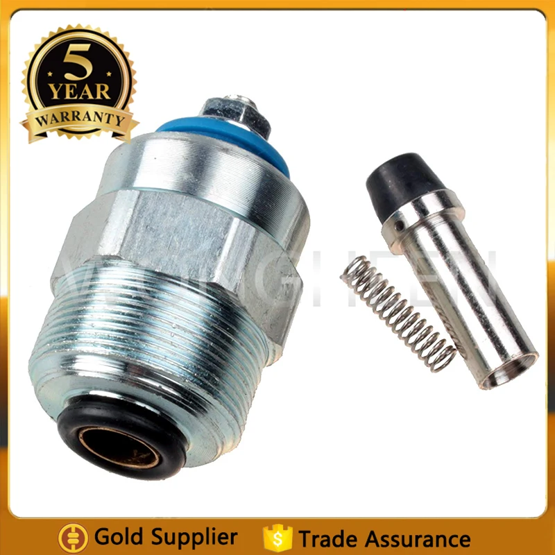 146650-0820 146650-1320 096030-0080 096030-0170 0330001016 Stop Solenoid Valve 24V For Cummins Fuel Injection Pump