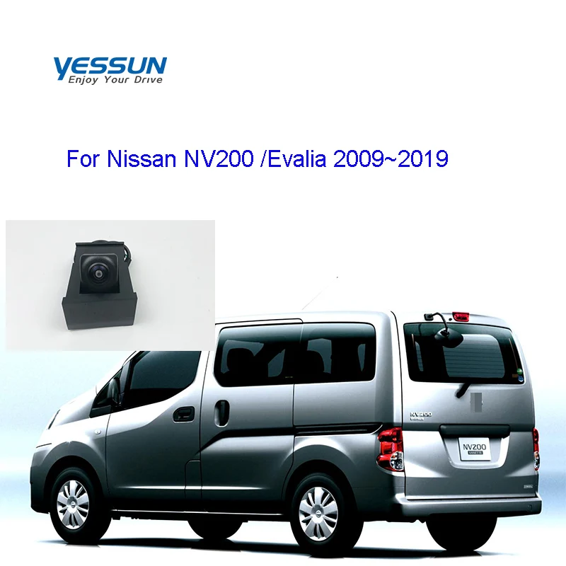 

Камера заднего вида Yessun Fisheye для Nissan NV200 /Evalia 2009 ~ 2019 AHD 720P, камера заднего вида/номерной знак