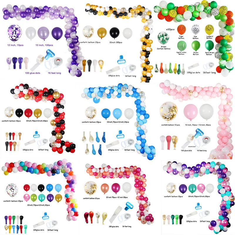Balloons Arches Frame Kit Decorations Table Stand Balloons Accessories Tools For Wedding Happy Birthday Party Decorations Kids