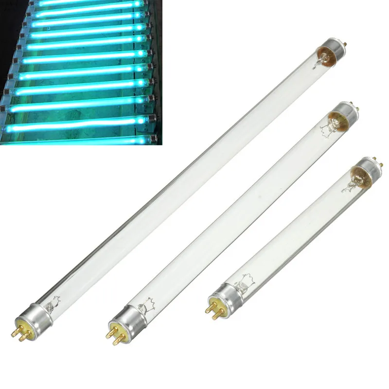 4W 6W T5 UV Light Tube Bulb Lamp Waterproof UV Light Replacement For Pond Tank Clear Germicidal Sterilizer Lamp AC220V