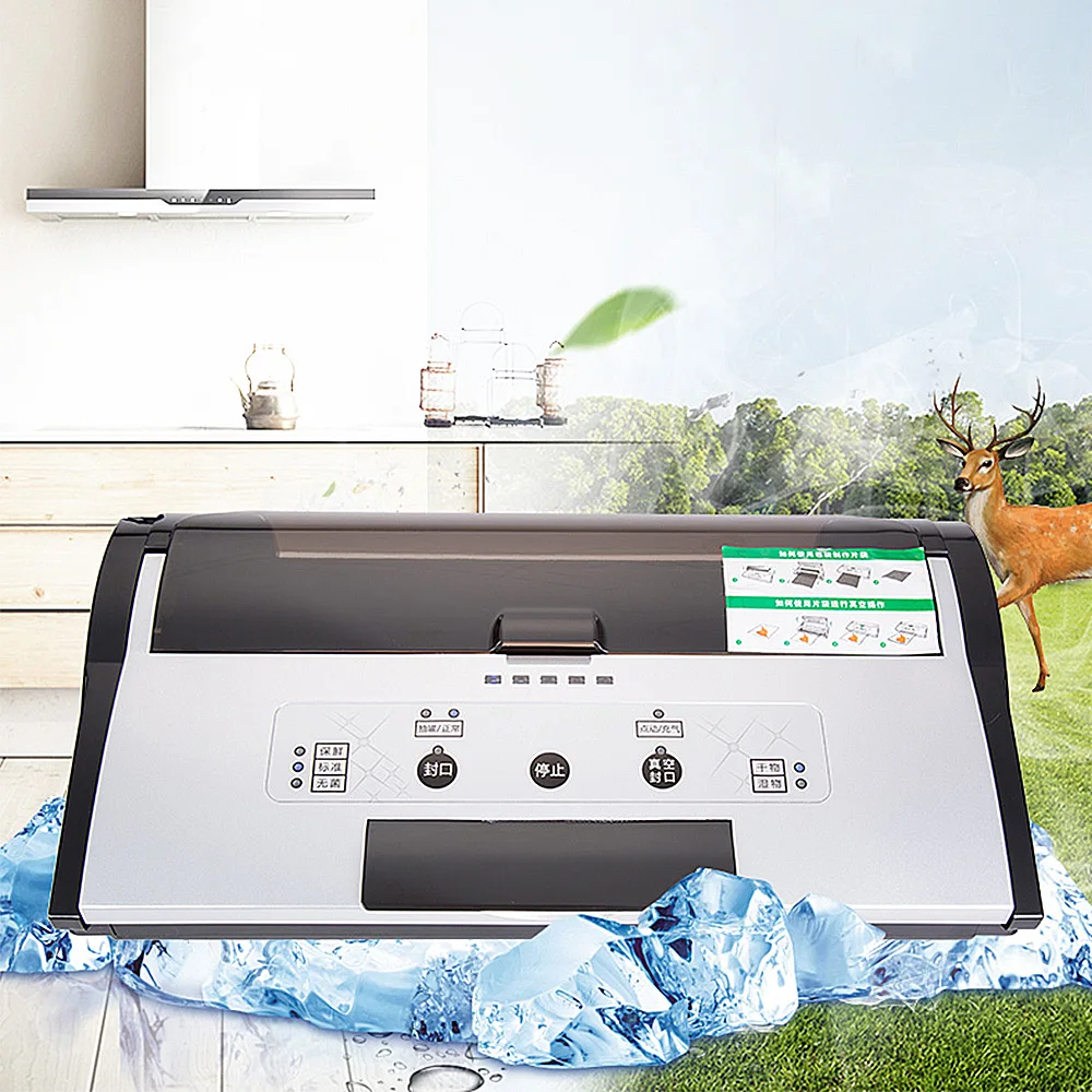 آلة ختم الفراغ, آلة تفريغ رطبة وجافة صغيرة