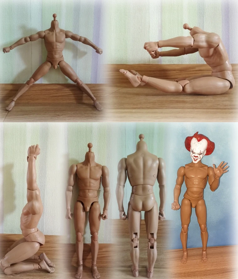 1/6 Muscle Male Body BD001 BD002 BD003 BD007 BD008 BD009 BD010 spalla larga versione normale/alta 12 ''Action Figure Doll