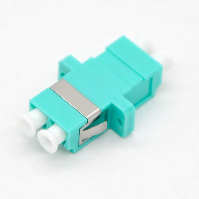 

GONGFENG 200PCS New Hot Sell Fiber Optic Connector Coupler LC PC APC Singlemode Duplex Adapter Flange Wholesale