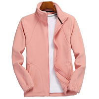 2023 Autumn Winter New Women Fleece Zip-up Sweatshirts  Tops Brand Long Sleeve Running Style Solid Color Warm Polar Fleece Coat